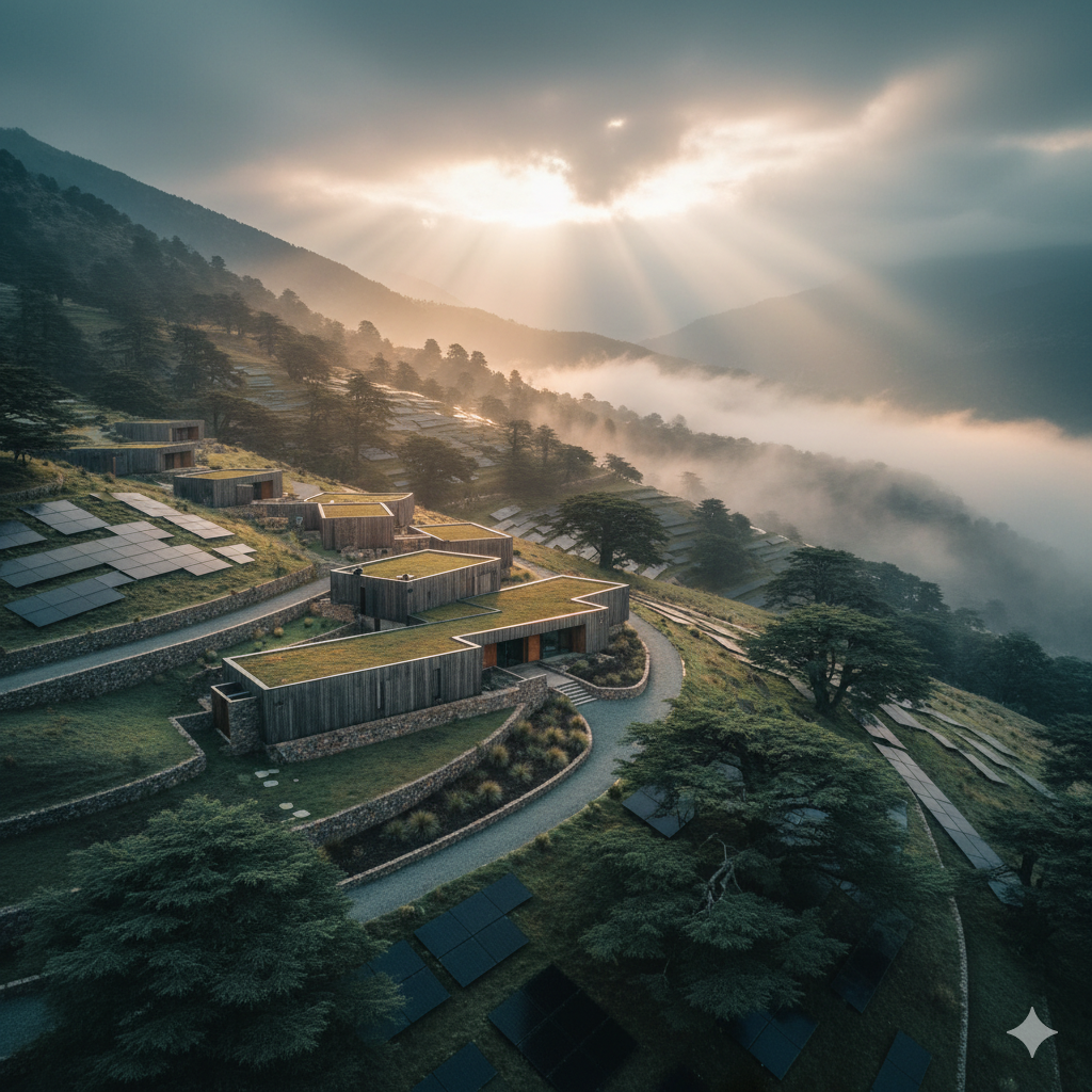 Hill Side Restaurant — 250 KVA Commercial System - Image 3