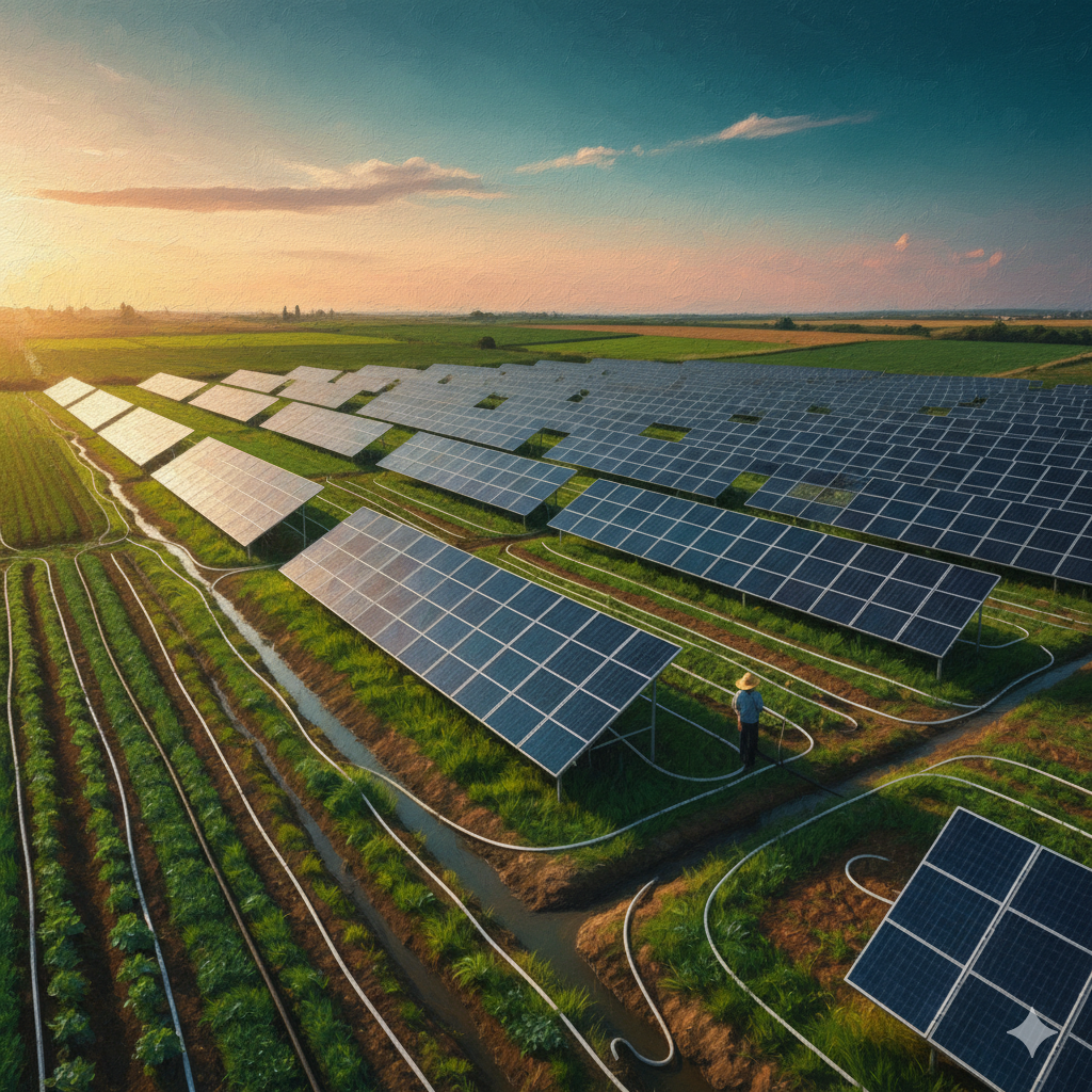 Solar Pump System — 50 HP Agricultural System