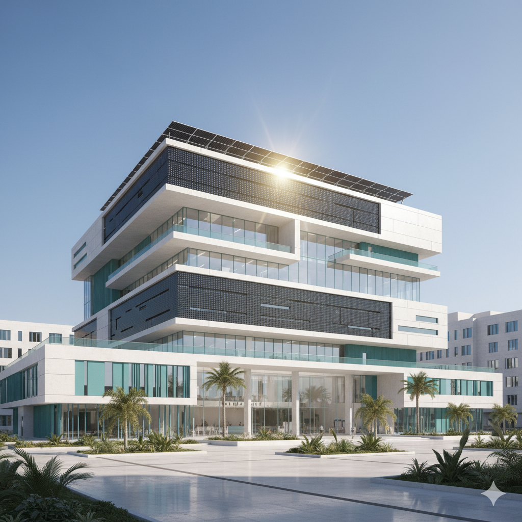 Bent Jubail Hospital — 100kW Healthcare System