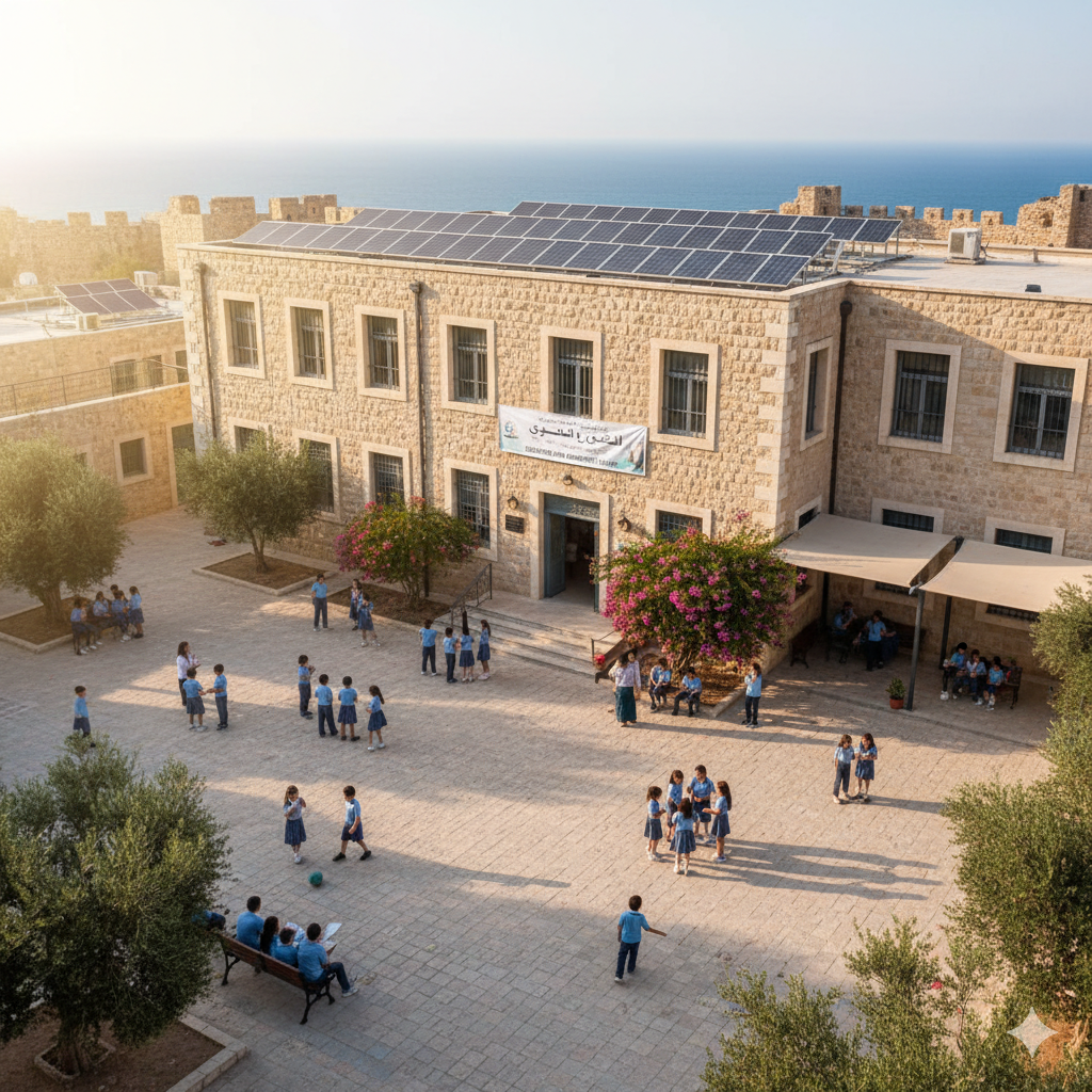 Al Mabarrat School — 60kW Educational System